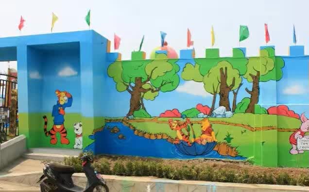 幼兒園墻繪圖片 幼兒園墻繪素材 幼兒園墻繪案例