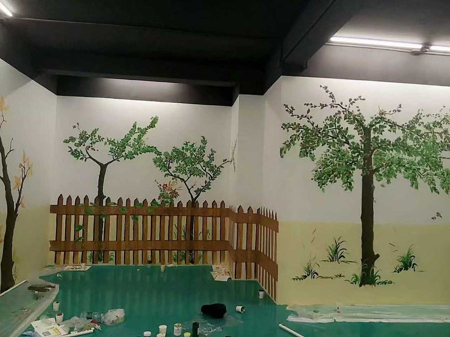 【手繪墻畫】餐廳墻繪設(shè)計(jì)奧秘